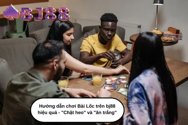Hướng dẫn chơi Bài Lốc trên bj88 hiệu quả - Chặt heo và ăn trắng